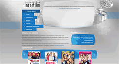 Desktop Screenshot of interfilm.pl